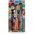 Amefa ECLAT 24pc Cutlery Set – Colorful 18/0 Stainless Steel Dining
