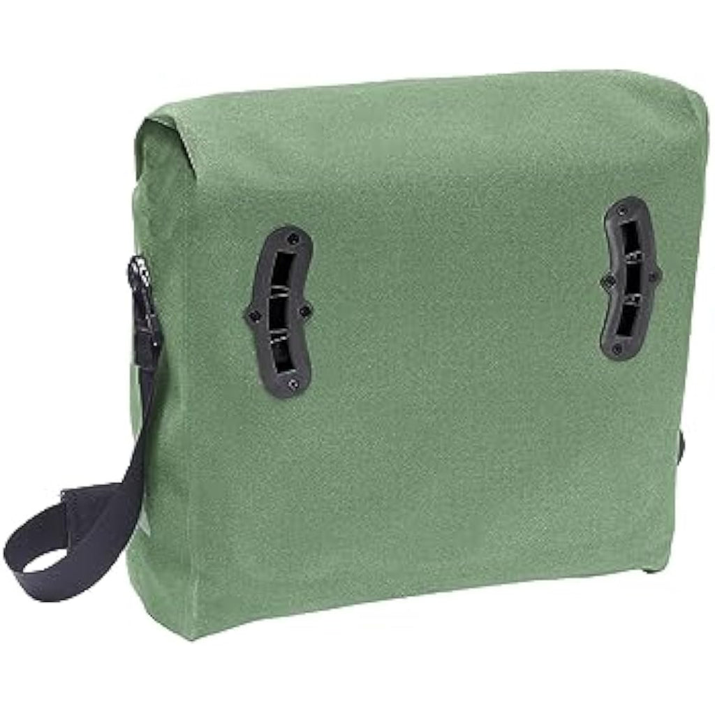 VAUDE 2-in-1 Bicycle Pannier Bag | 20L Waterproof Laptop Bag – Green