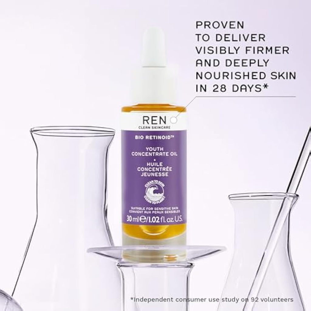REN Bio Retinoid Youth Concentrate Oil – Anti-Aging Face Oil, 30ml