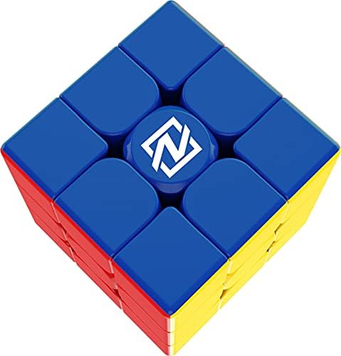 Nexcube 3x3 Speed Cube – Smooth Brain Teaser Puzzle for Kids & Adults
