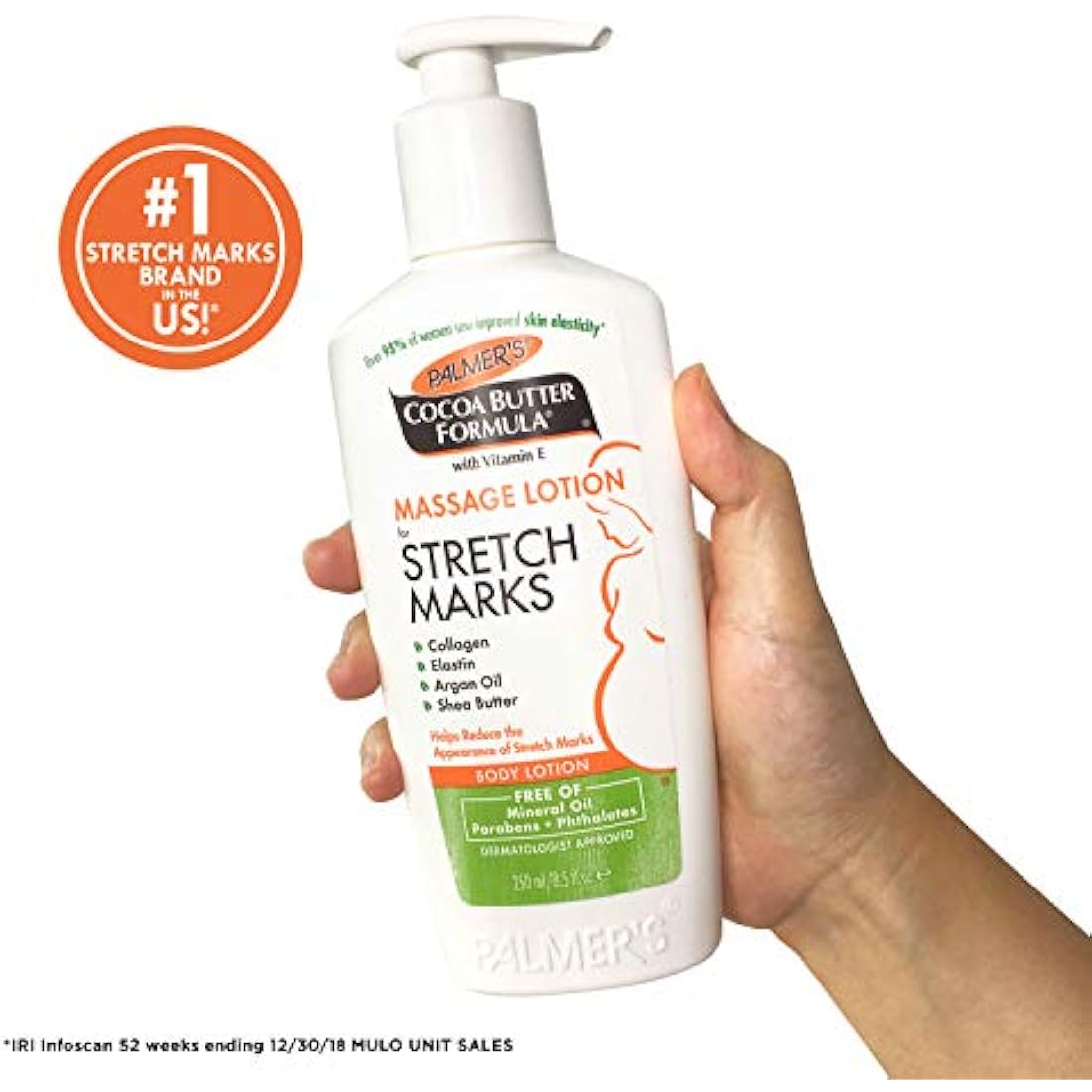 Palmer's Cocoa Butter Massage Lotion for Stretch Marks, 8.5oz (2 Pack)