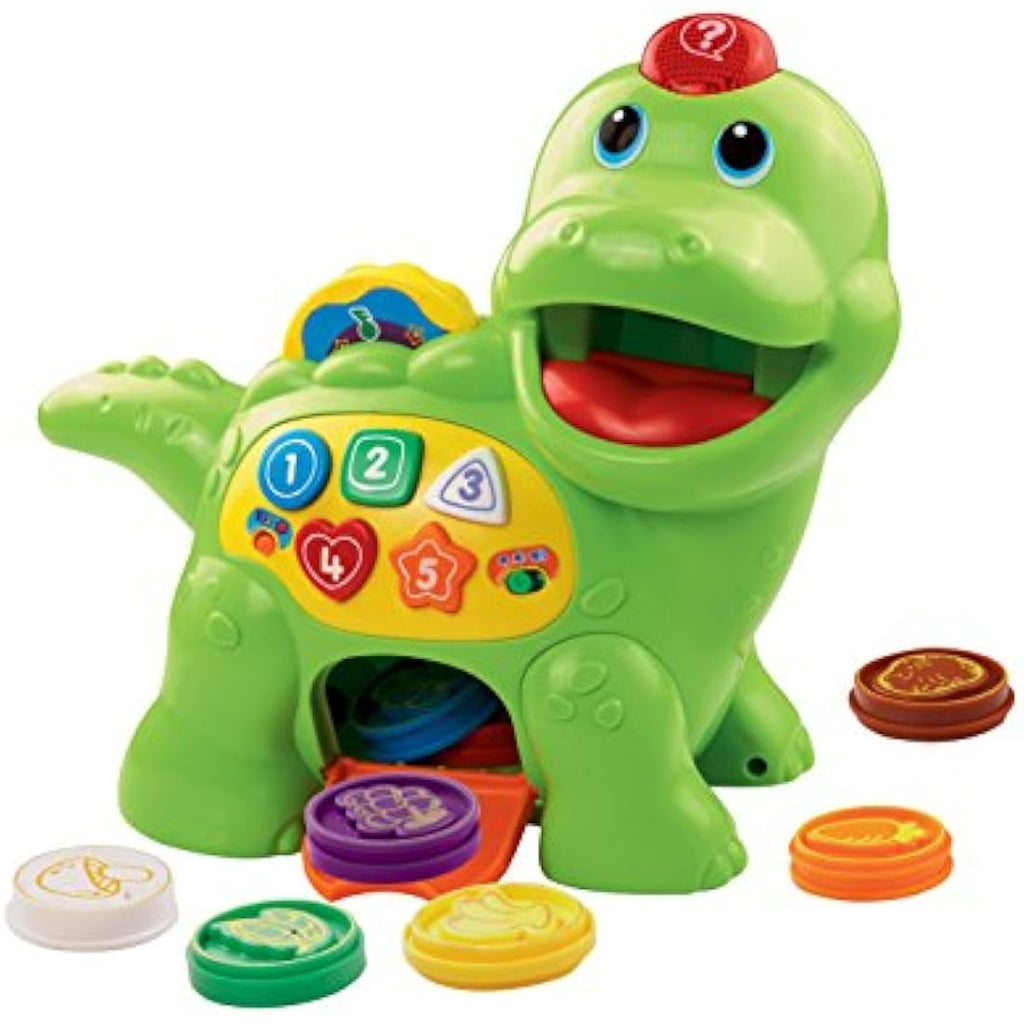 VTech Feed Me Dino – Interactive Musical Educational Toy for Toddlers