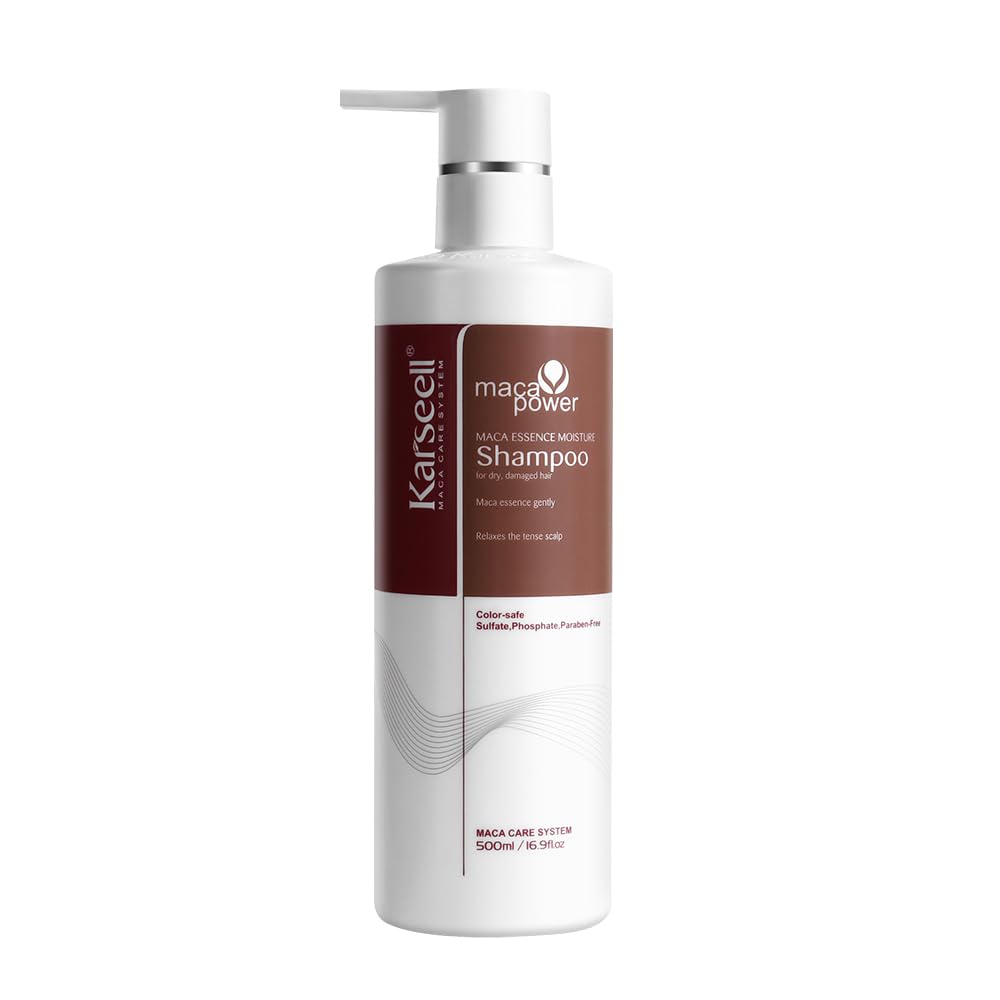 Karseell Maca Essence Moisturizing Shampoo | Sulphate Free - 500ml