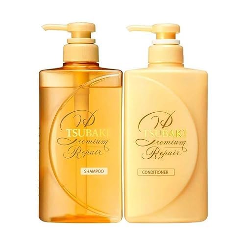 TSUBAKI Premium Repair Shampoo & Conditioner Set with Camellia Oil