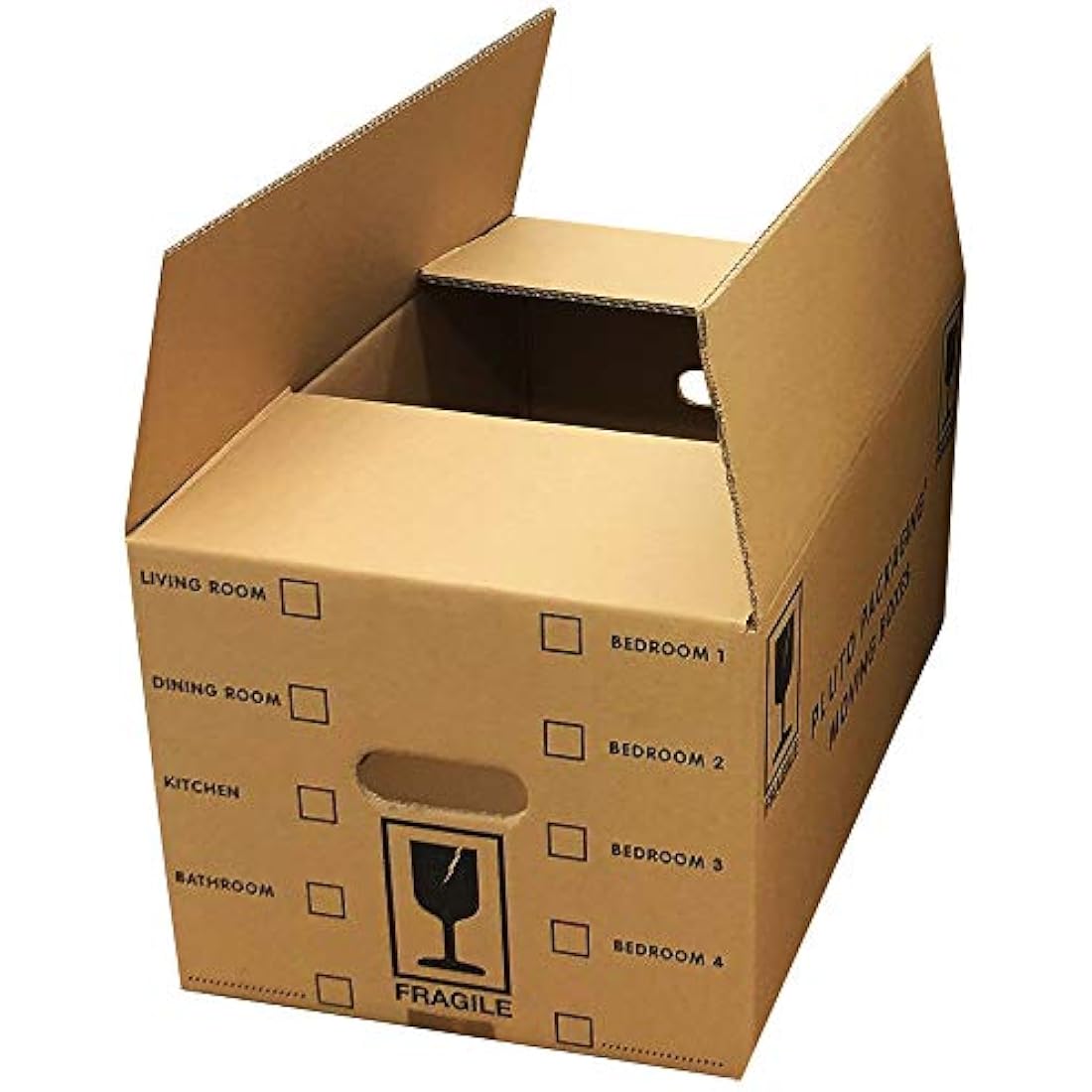Large Cardboard Moving Boxes - 44L Packing Pack of 40