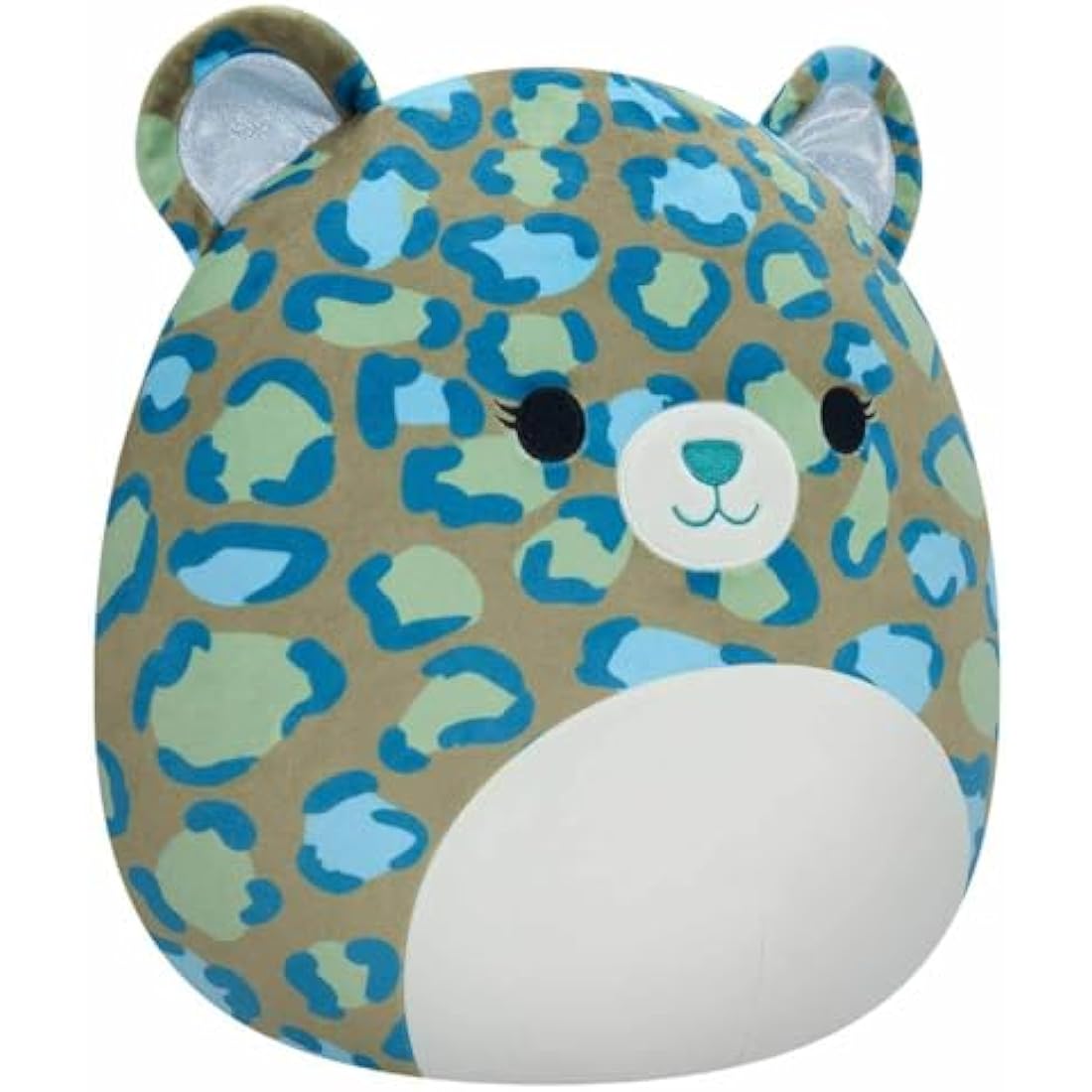 Squishmallows Enos the Dark Green Leopard 12-Inch Medium Plush Toy