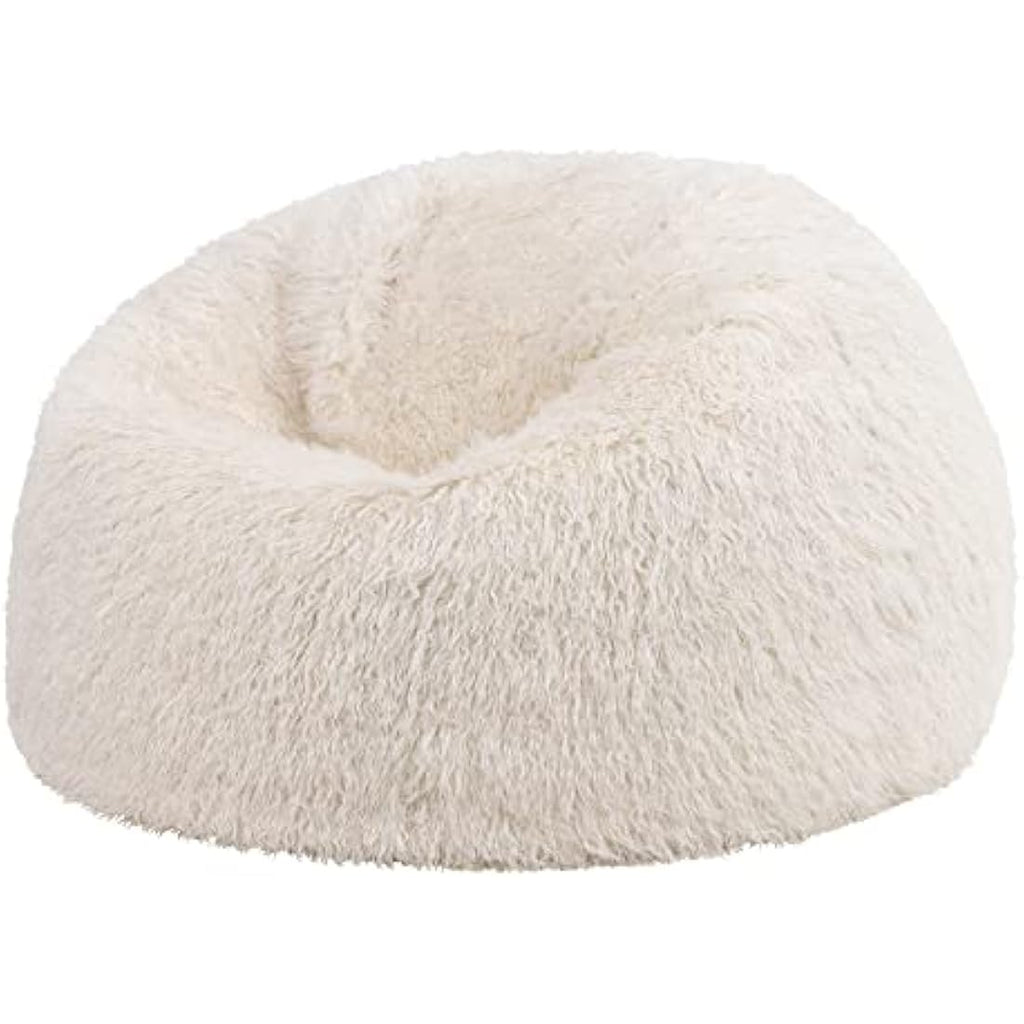 icon Kingston Mongolian Faux Fur Bean Bag Chair – Large Adult Size