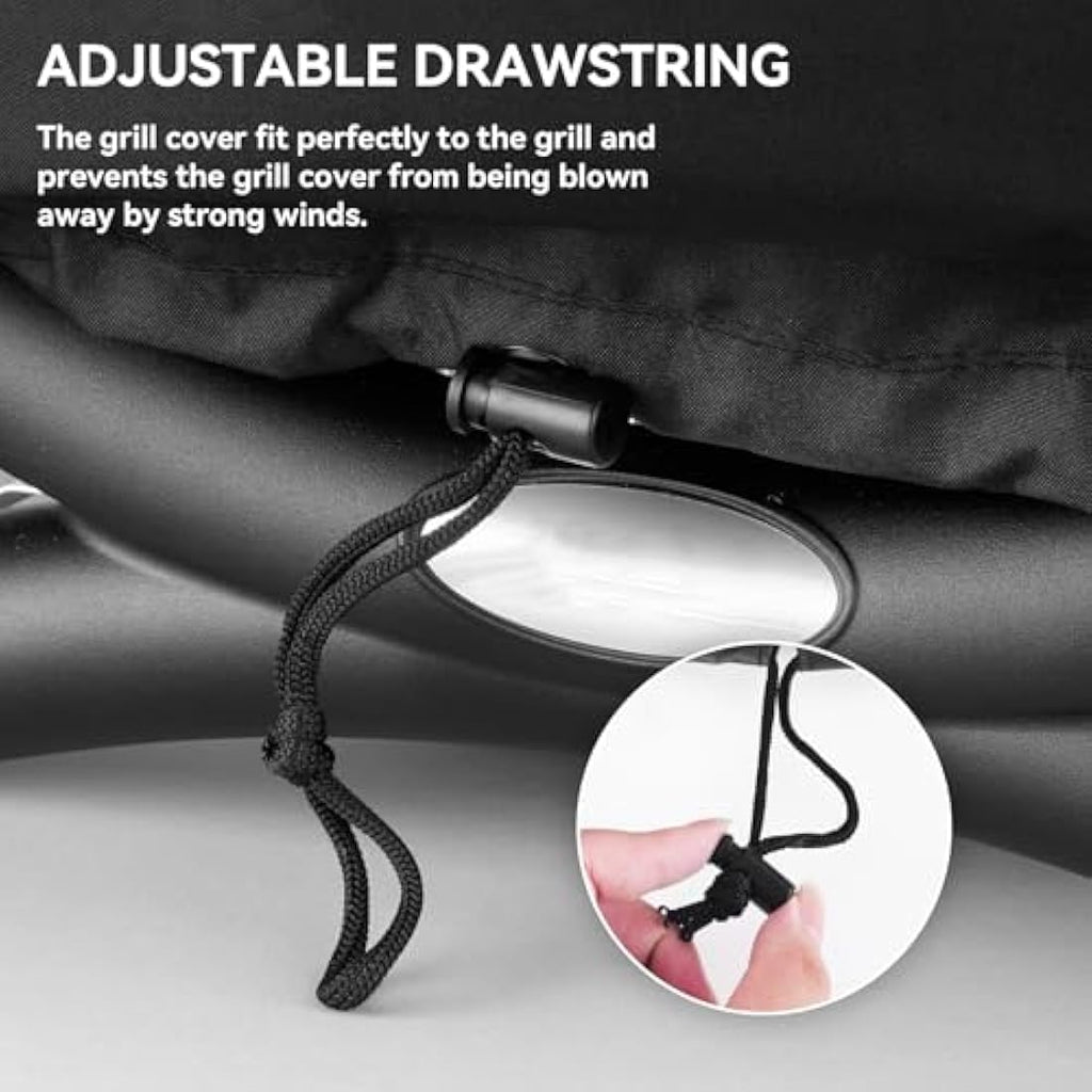 Onlyfire BBQ Gas Grill Cover for Weber Q200 Q220 Q2000 - Weatherproof