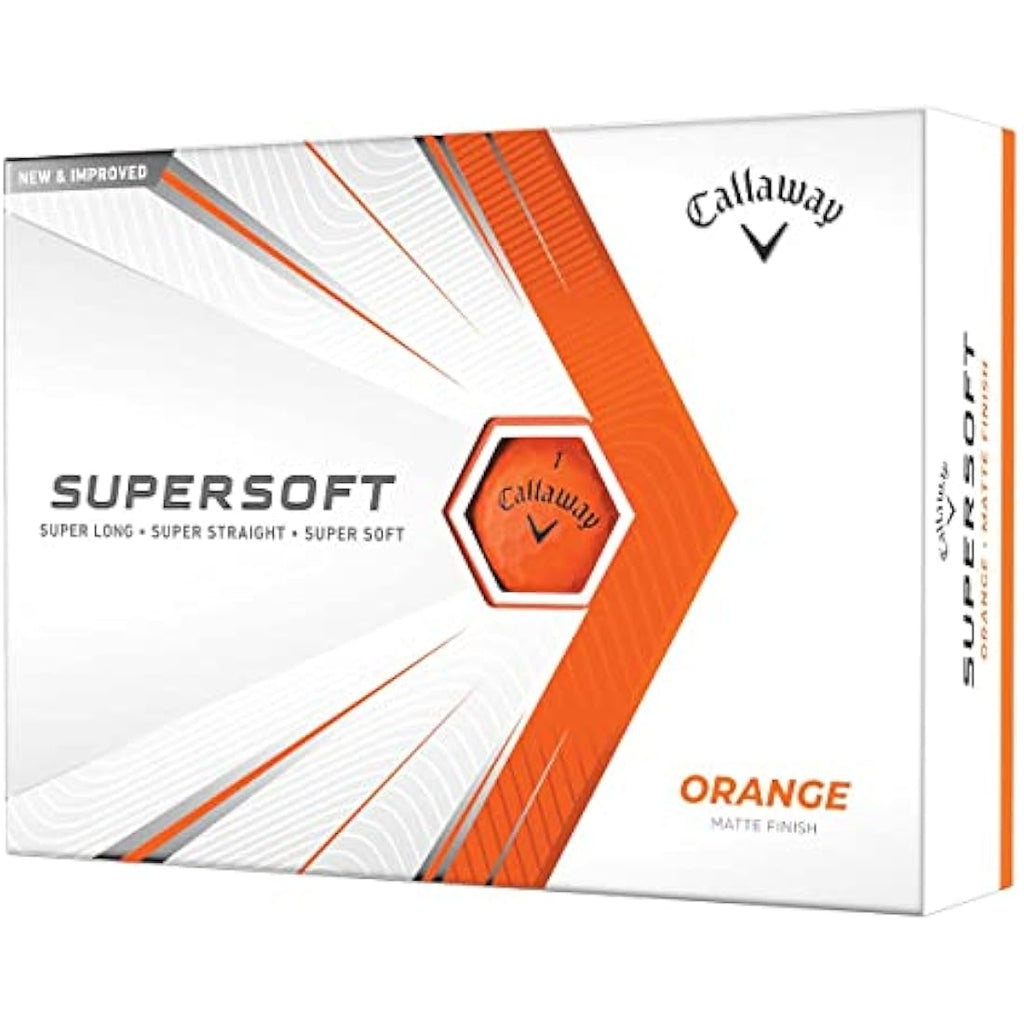 Callaway Supersoft Golf Balls 2021 – Soft Feel & High Distance (12 Pack)