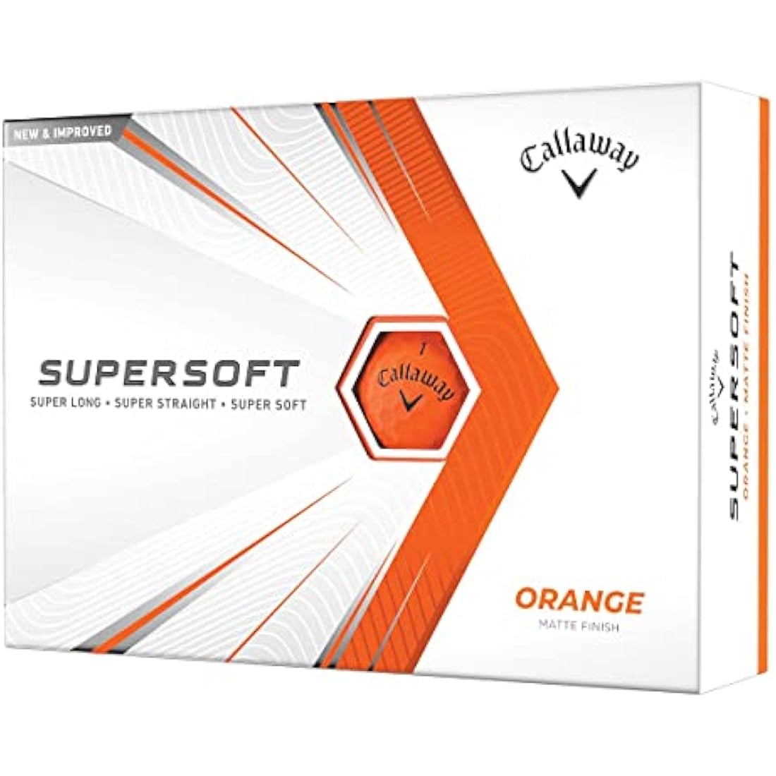 Callaway Supersoft Golf Balls 2021 – Soft Feel & High Distance (12 Pack)