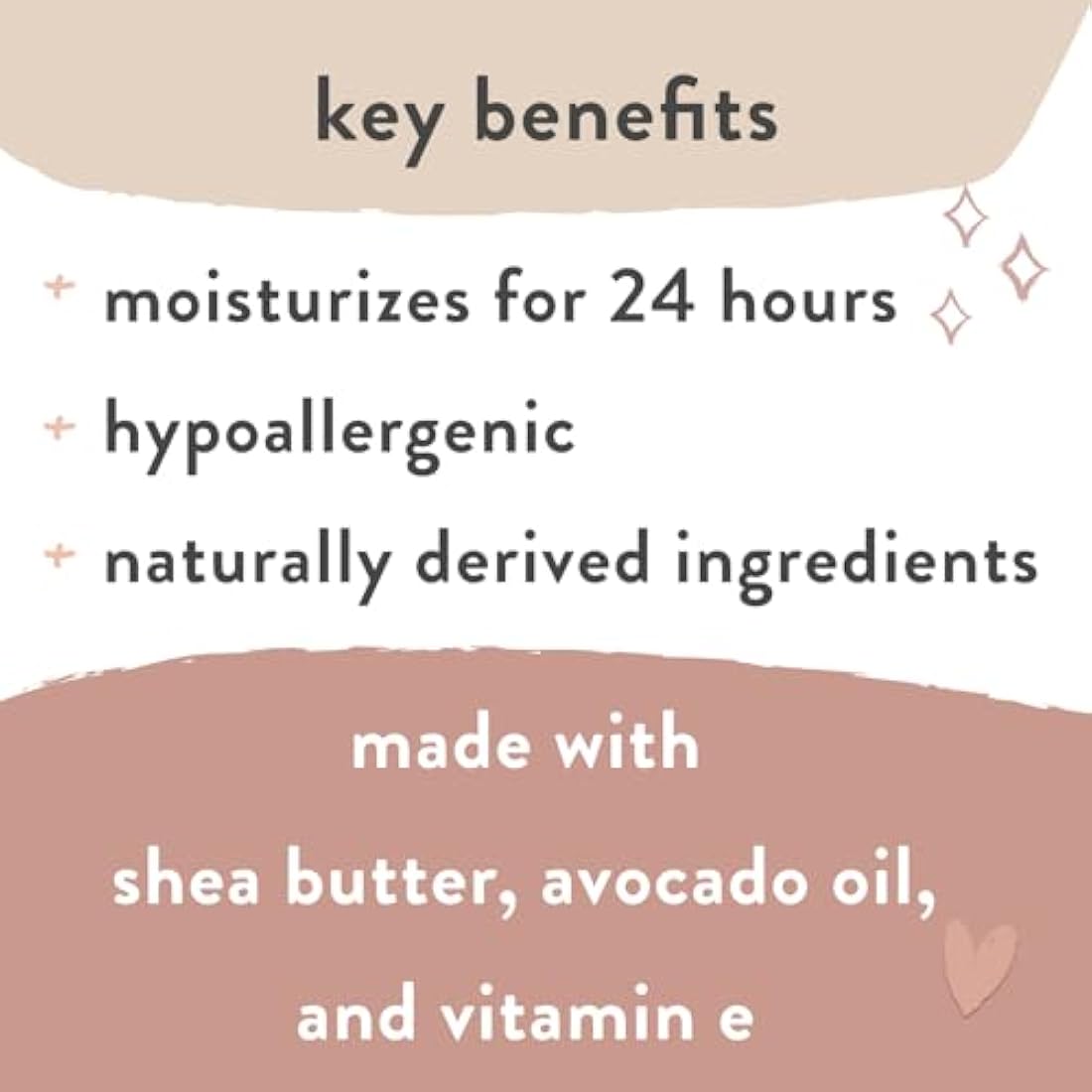 Honest Rock the Bump Body Butter – Moisturizing Stretch Mark Cream, 4 oz