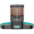 HoneyGuaridan Dual Automatic Cat Feeder | 3.5L Timed Slow Feeder for 2 Cats