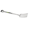 Draper Extra Long Stainless Steel Garden Fork with Soft Grip – 1050mm