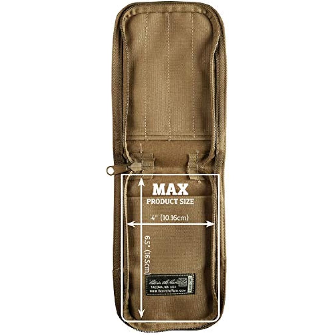 Rite In The Rain Pocket Notebook Cover – Brown Cordura Fabric Case