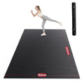 HAPBEAR Large Yoga Mat – 7'x5' Non-Slip 8mm Thick Exercise Mat for Home Gym
