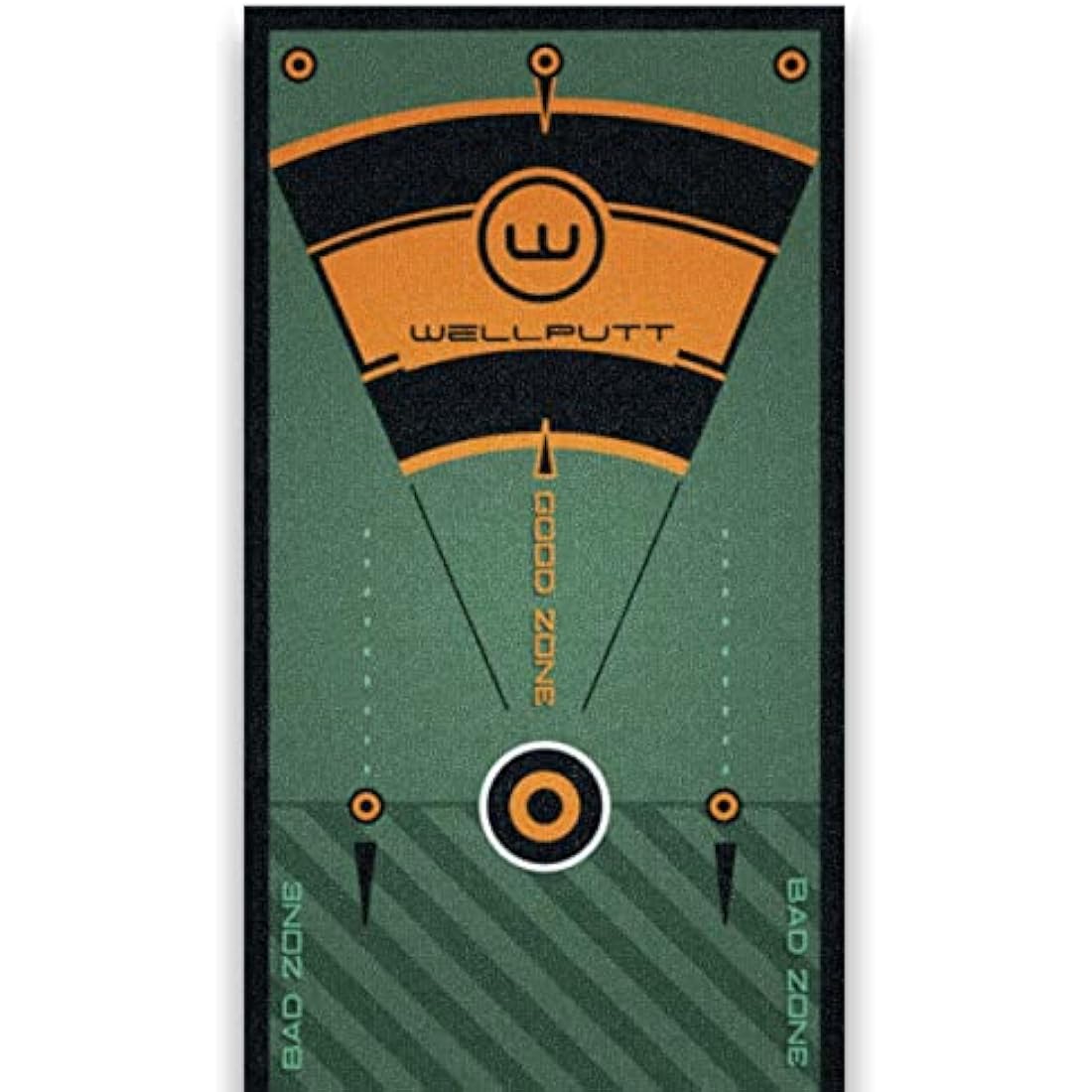 WellPutt Golf Putting Training Mat - 13ft High Speed Exercise Mat