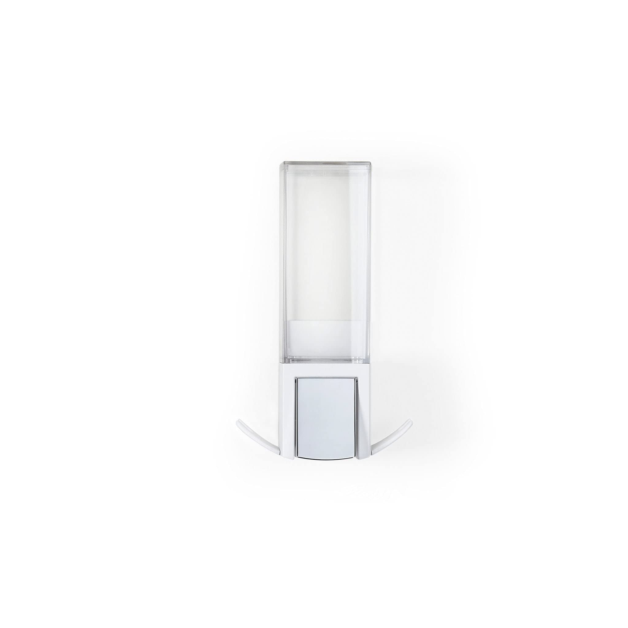 Better Living Clever Wall-Mounted Soap and Sanitizer Dispenser | White
