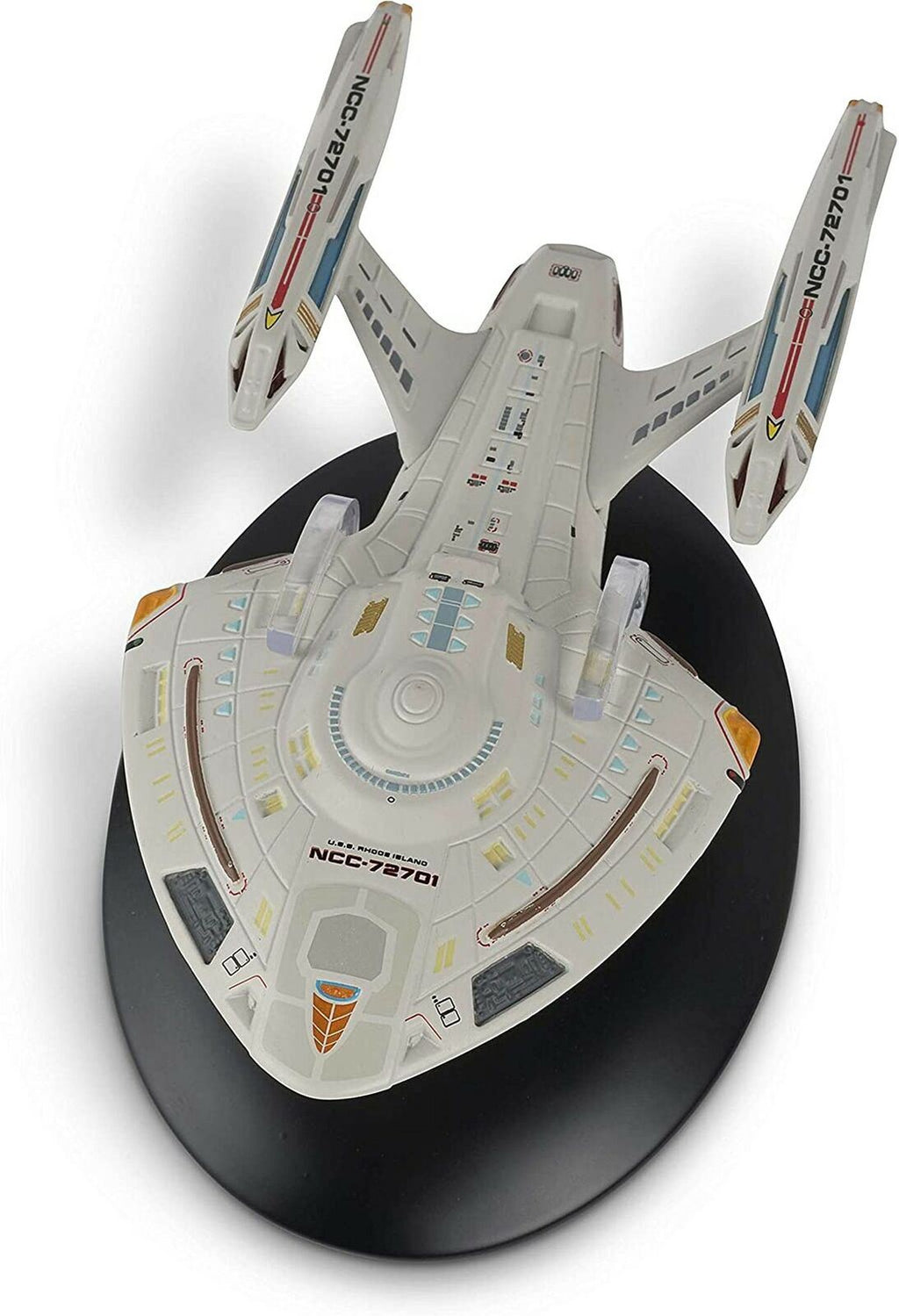 #98 U.S.S. Rhode Island NCC-72701 Ship Die-Cast Model STDC98 (Eaglemoss / Star Trek)