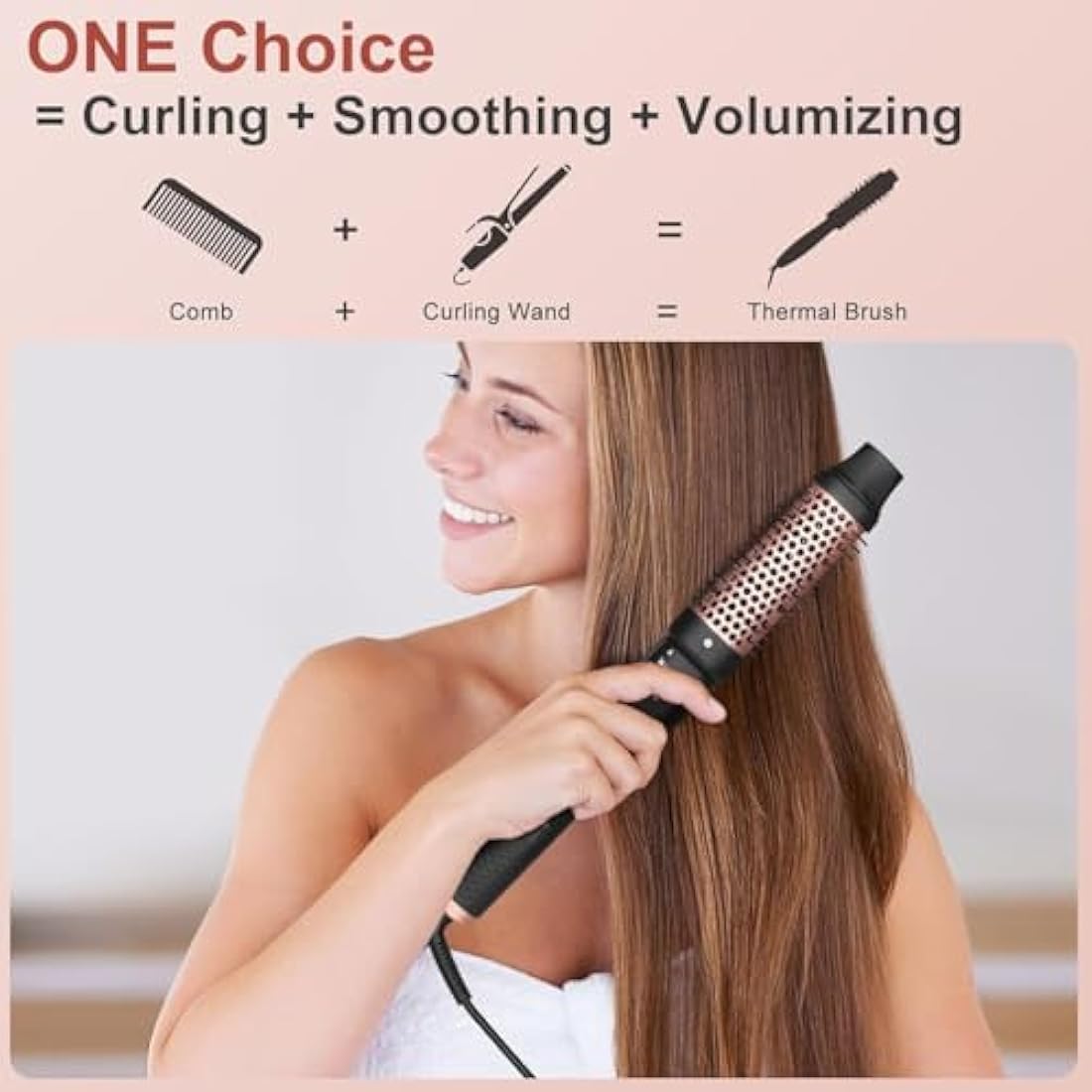 UNOBEY 5-in-1 Curling Wand Set | Ceramic Interchangeable Hair Curler