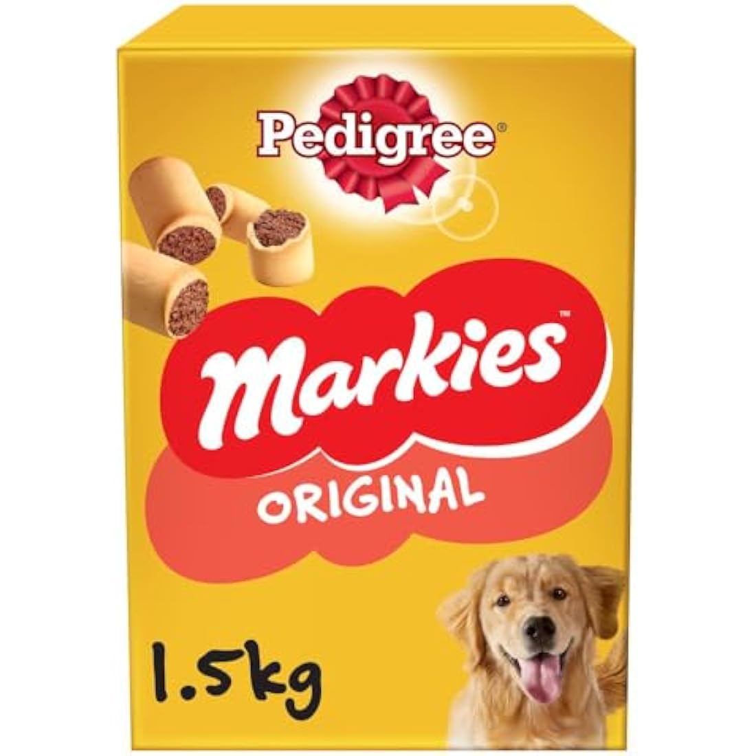 Pedigree Markies Original Marrowbone Dog Treats - 5 x 1.5kg Bulk Pack