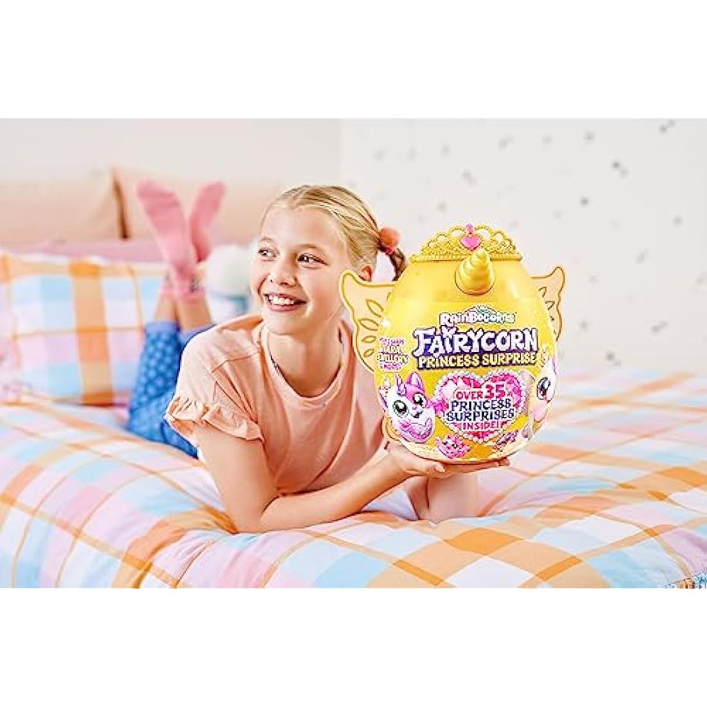 Rainbocorns Fairycorn Princess Series 6 – Gemmie Polar Bear Plush Toy