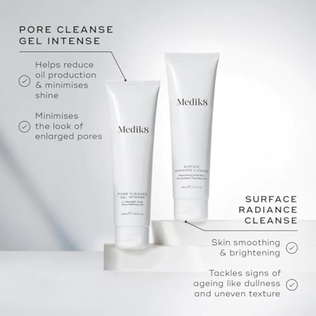 Medik8 Surface Radiance Cleanse – AHA/BHA Resurfacing Gel 150ml