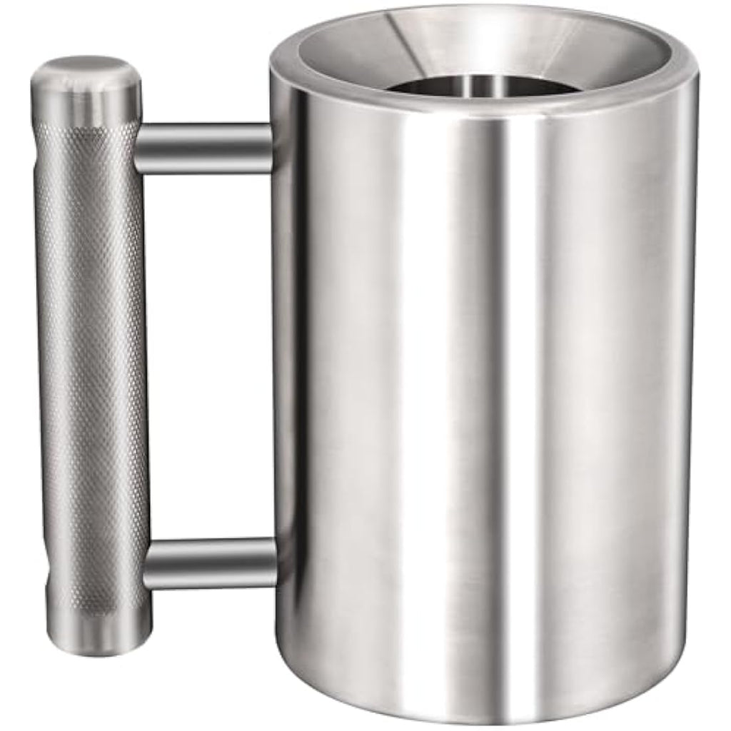 DITOSH 8kg Heavy Coffee Mug – 304 Stainless Steel Dumbbell Cup for Fitness