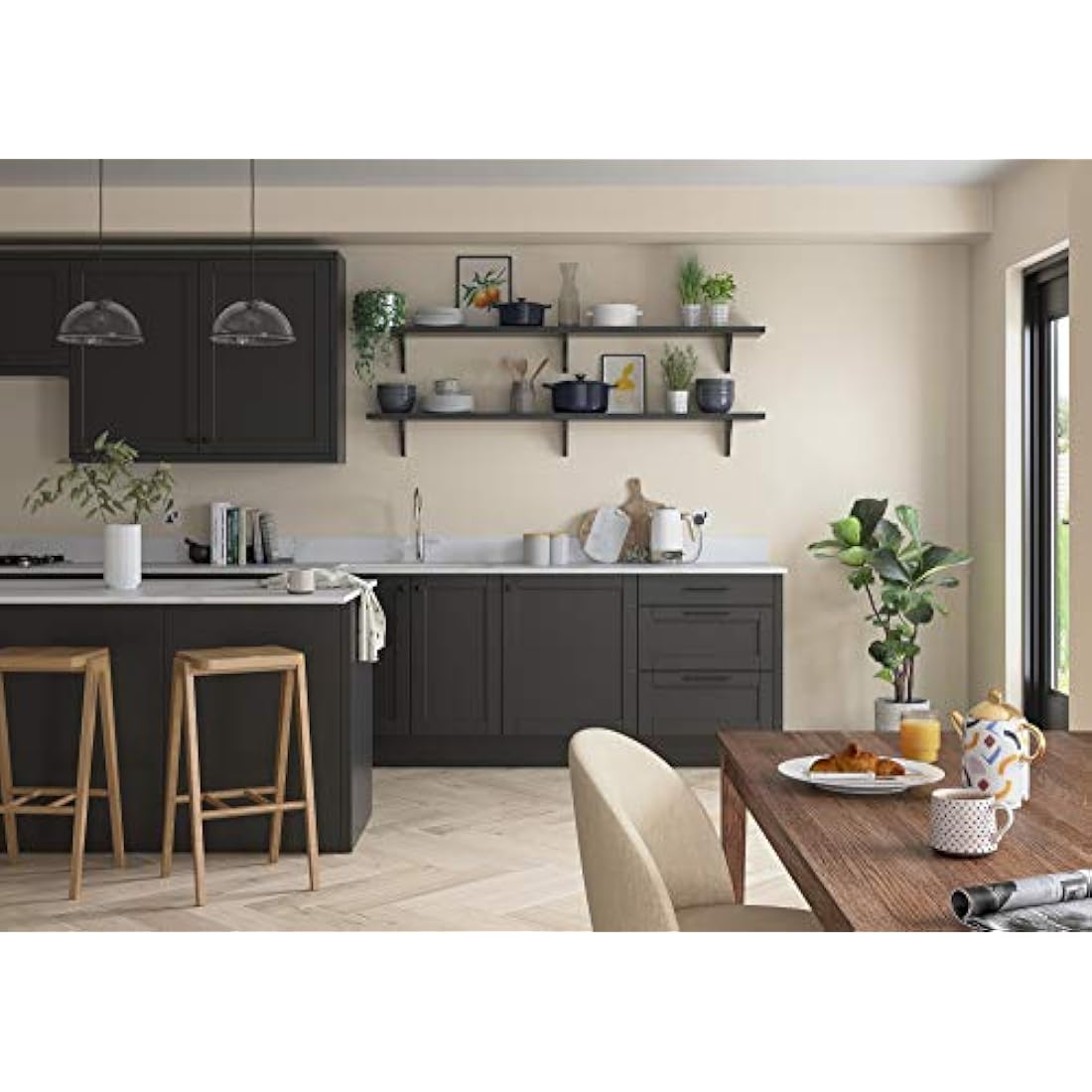 Dulux Matt Emulsion Wall & Ceiling Paint - Magnolia - 2.5 Litres