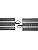 Bachmann HO Scale E-Z Track 9" Straight Steel Alloy Rail - 50 Piece Bulk