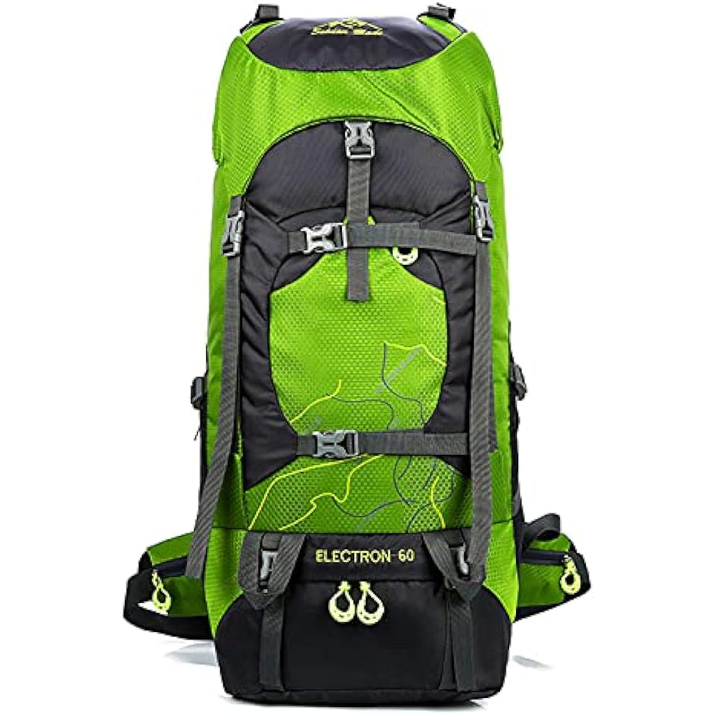 60L Hiking Backpack – Waterproof Nylon Camping Rucksack