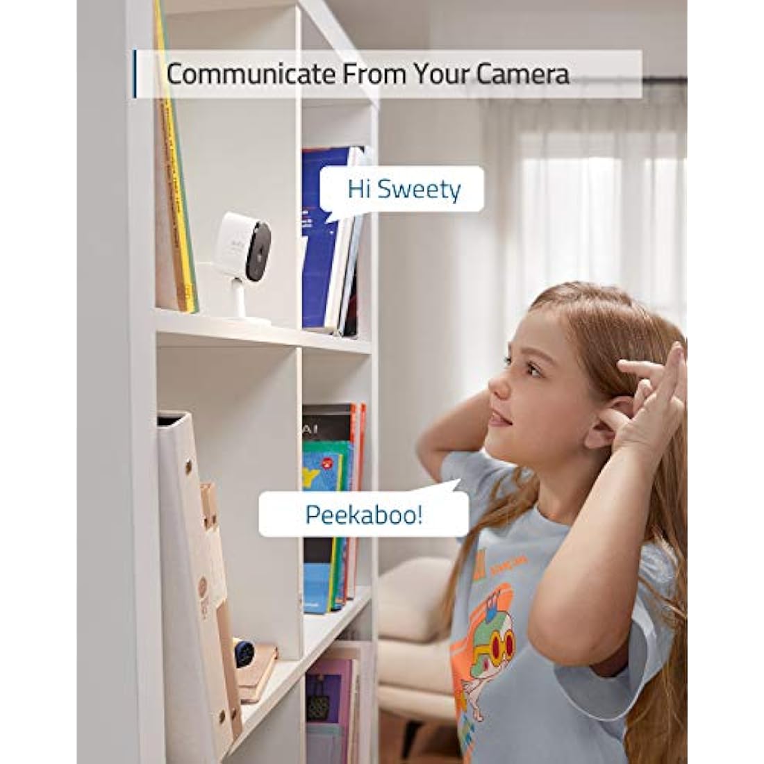 eufy Solo IndoorCam C24 – 2K Wi-Fi Security Camera with AI & Night Vision