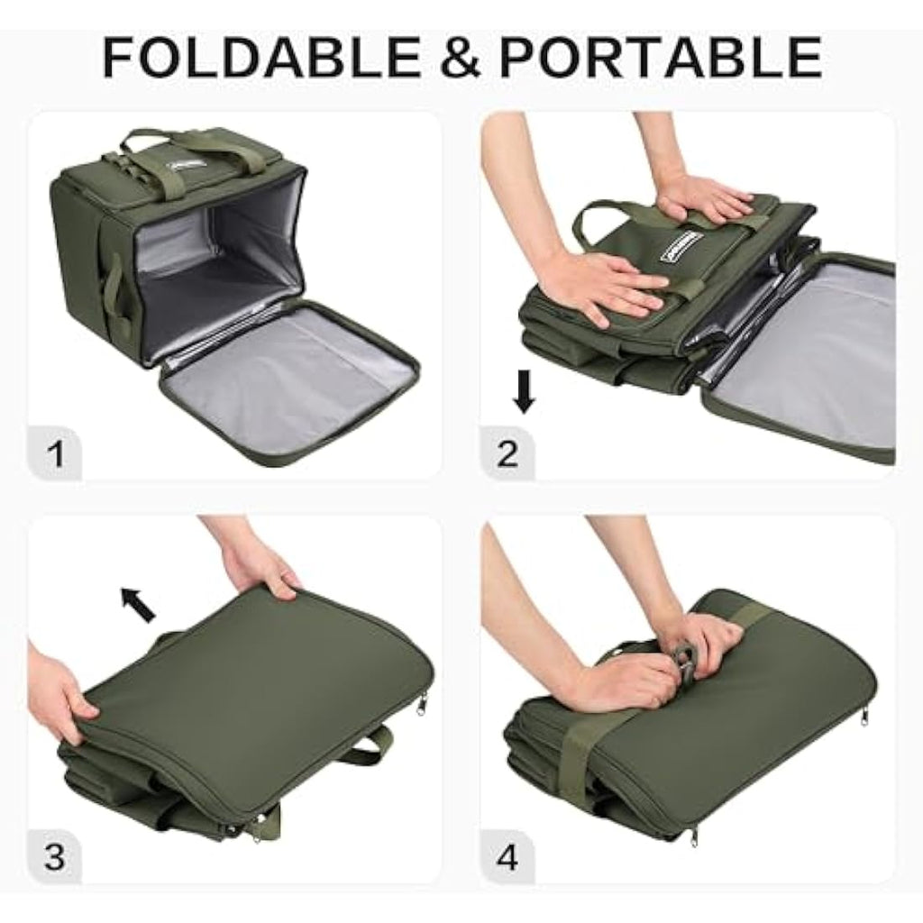 Hulongo 30L Insulated Cooler Bag – Leakproof Waterproof Thermal Bag