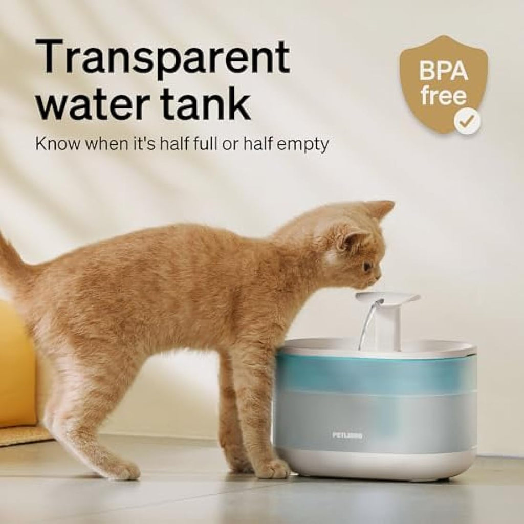PETLIBRO Cat Water Fountain Filters – 8 Pack Quadruple Filtration System