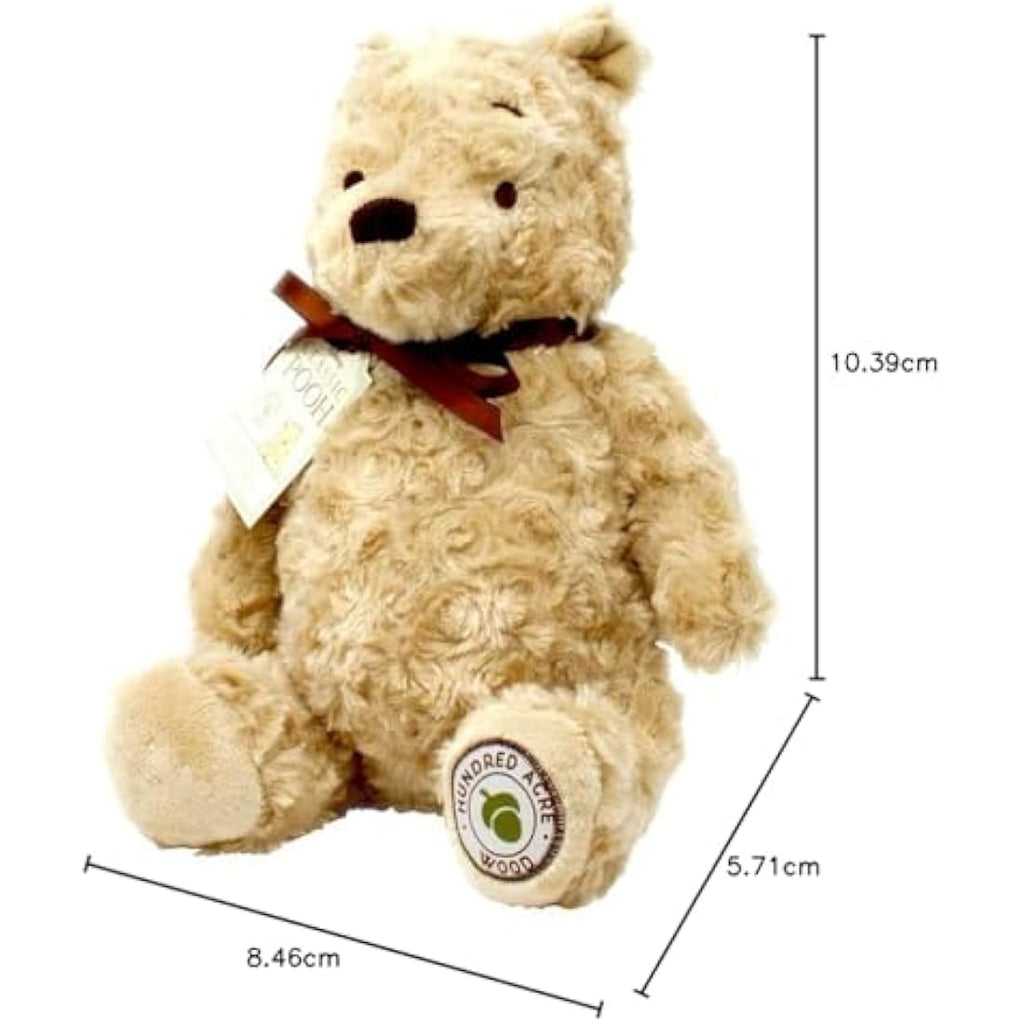 Rainbow Designs Classic Winnie the Pooh Soft Toy – 26cm Plush Bear
