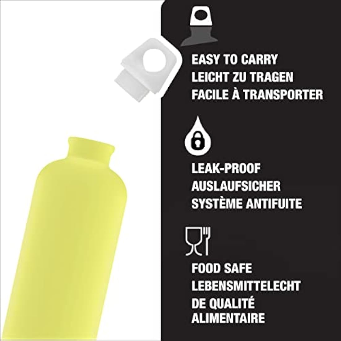 SIGG Traveller Aluminum Water Bottle – Leakproof & BPA Free – 0.6L-1.5L