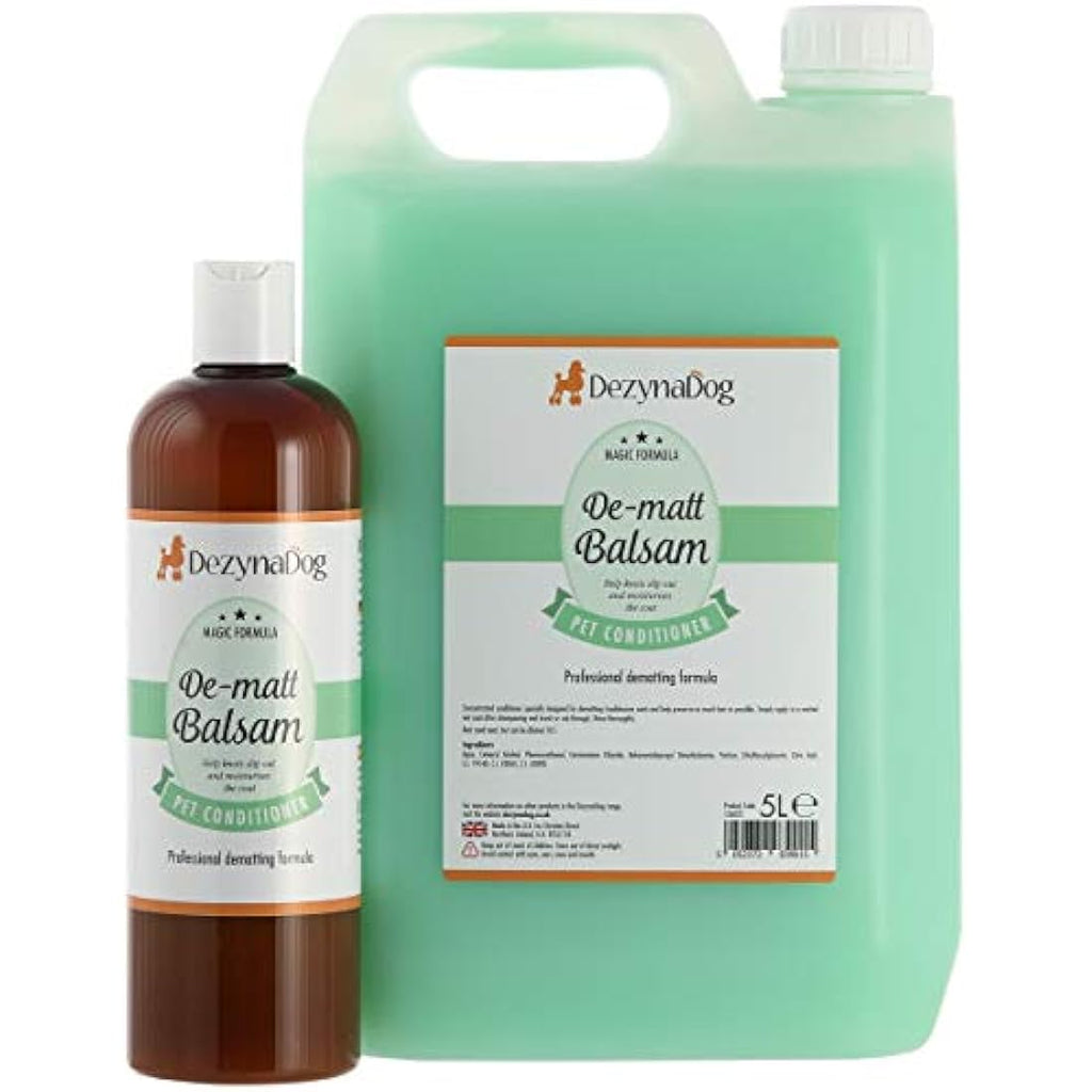 DezynaDog De-Matt Balsam Pet Conditioner | Detangling Solution, 5L