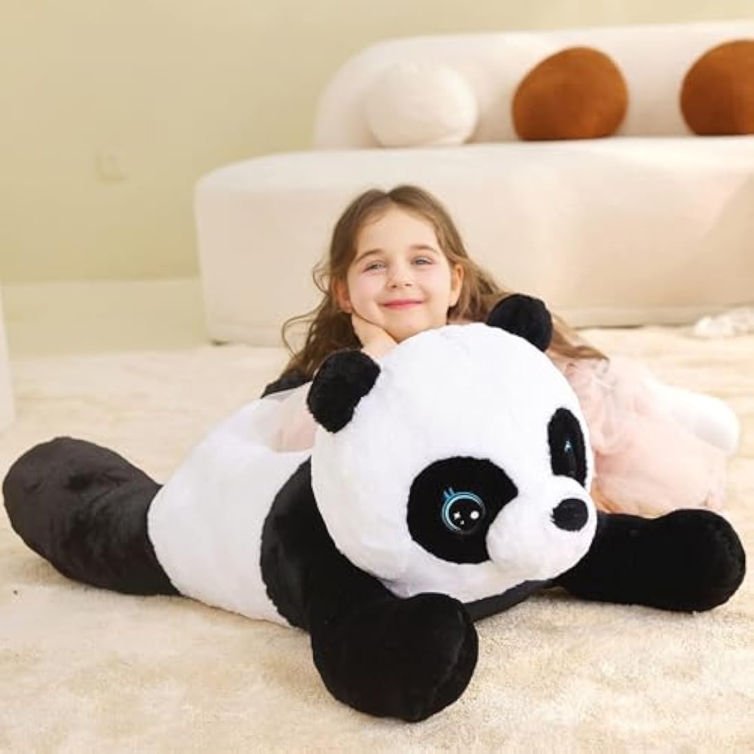 IKASA Giant Panda Stuffed Animal – 78cm Large Soft Plush Toy for Kids