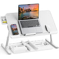 SAIJI Laptop Bed Tray Table | Adjustable Height & Angle Folding Lap Desk