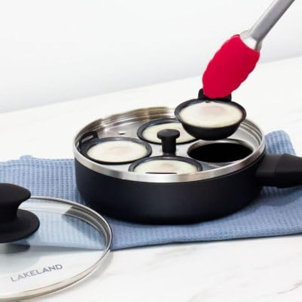 20cm Non-Stick Egg Poacher & Induction Frying Pan