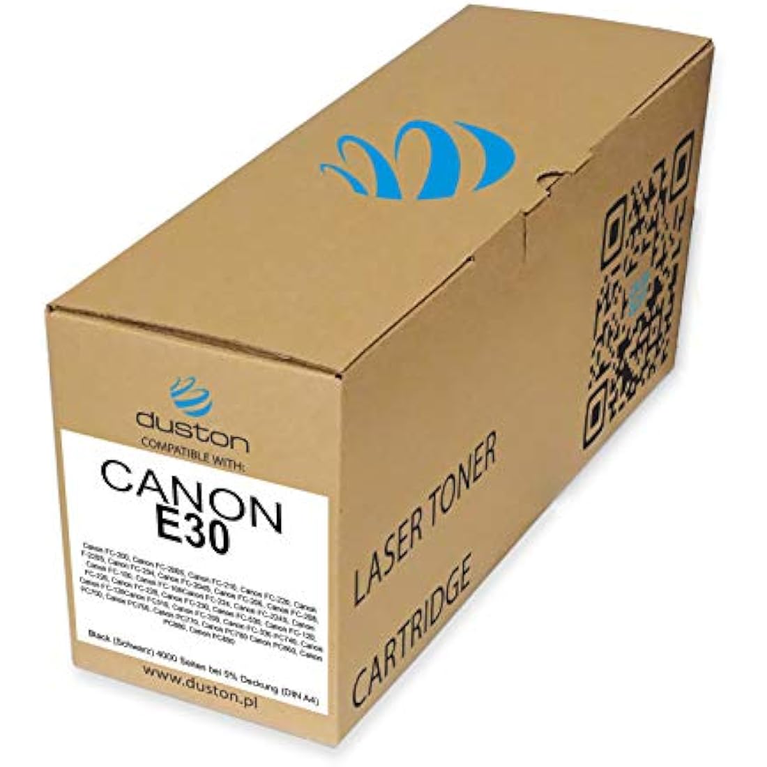 Duston E30 Black Toner Cartridge for Canon FC120 FC200 | 4000 Pages