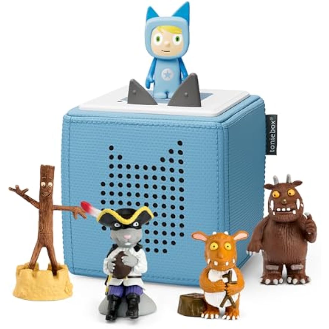 tonies Toniebox Julia Donaldson Bundle - Blue Audio Player with 5 Tonies