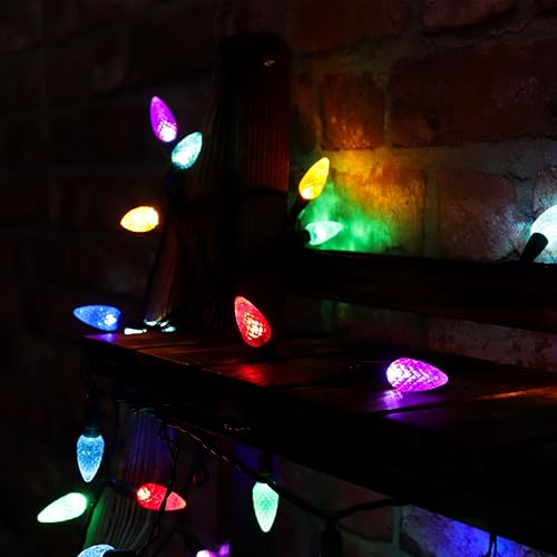 Christmas Concepts 200 Multi Colour LED Pinecone Twinkling Lights
