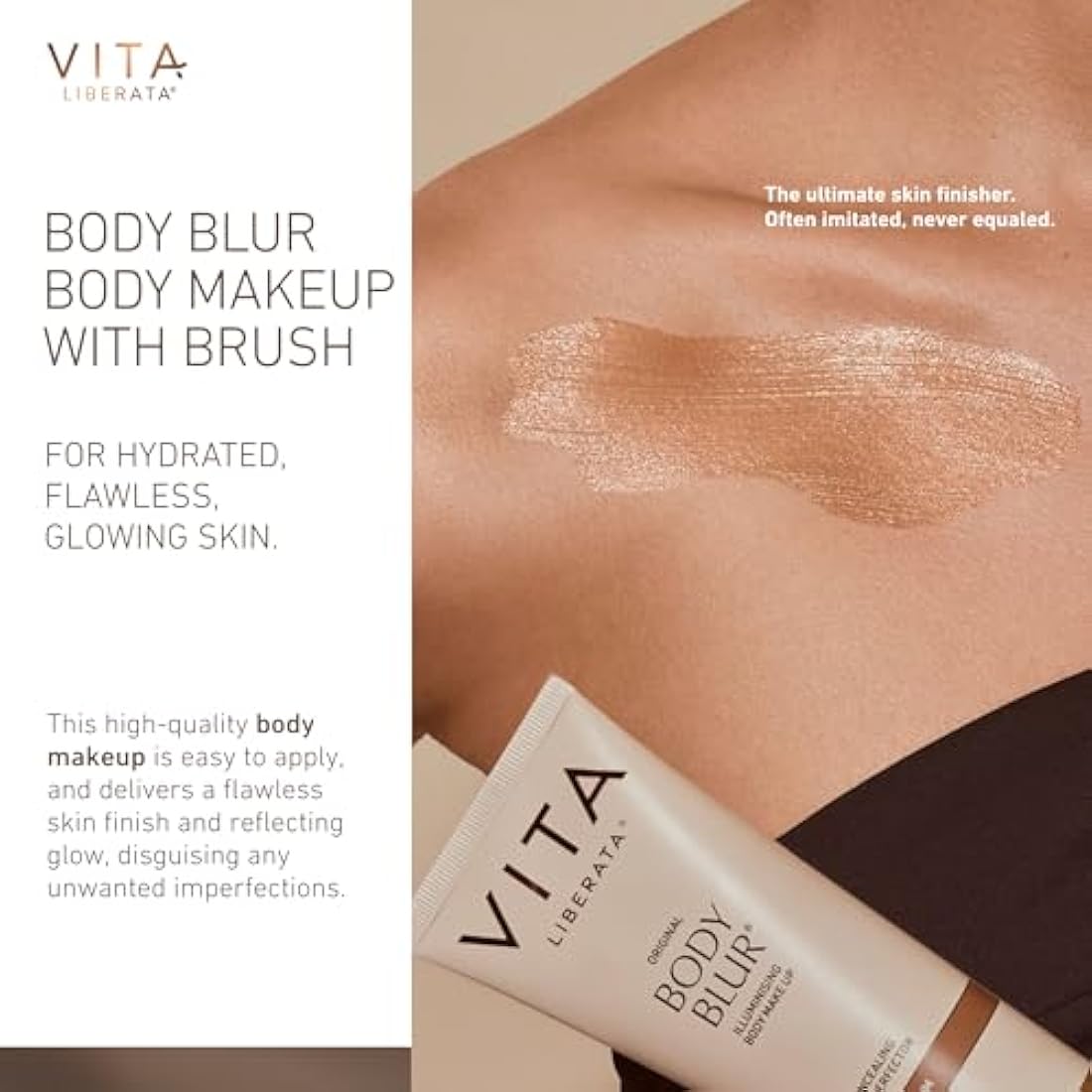 Vita Liberata Body Blur Medium 100ml & Mitt Bundle | Instant Tan