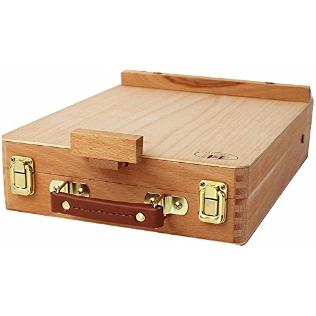 Portable Beechwood Tabletop Easel & Art Sketchbox Storage