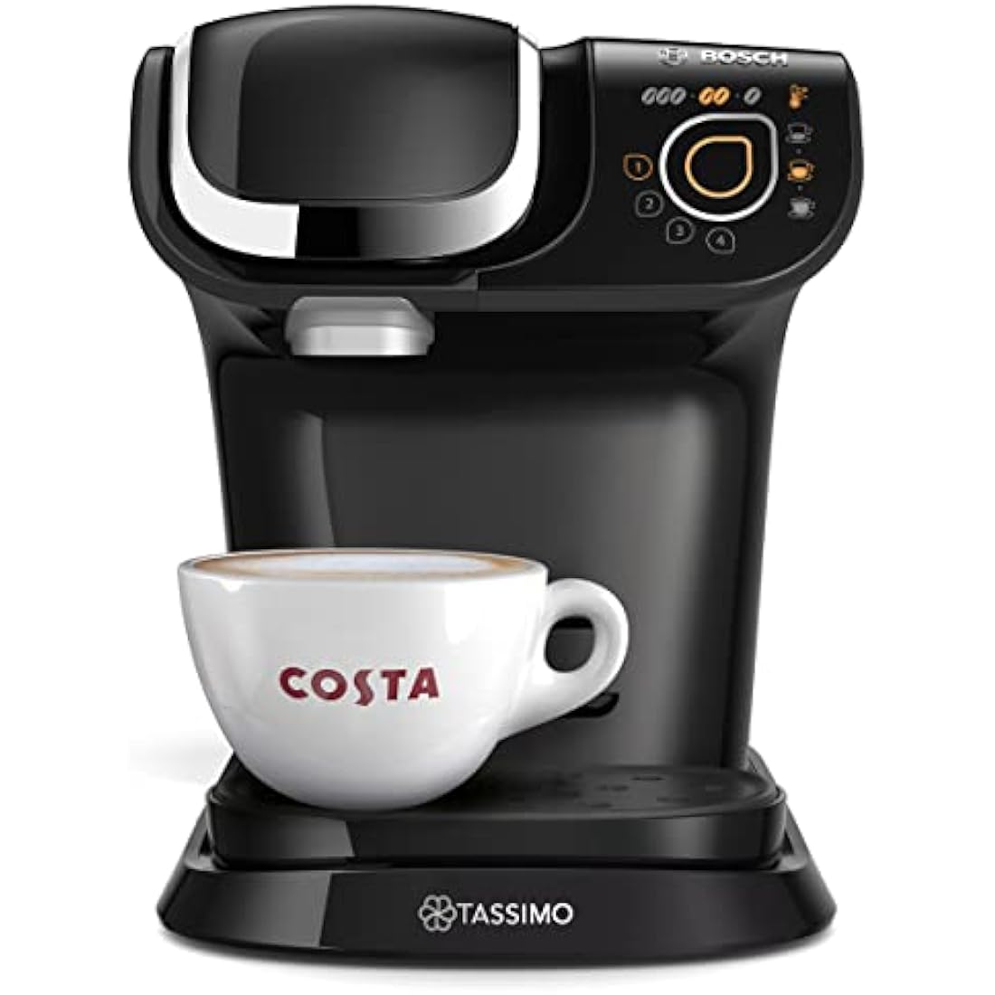 Bosch Tassimo My Way 2 Coffee Machine | 1.3L Pod Maker - Black