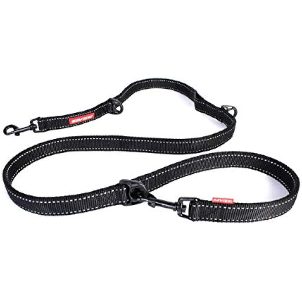 EzyDog Vario 6 Multi-Function Dog Lead – Durable 6ft Leash, Black
