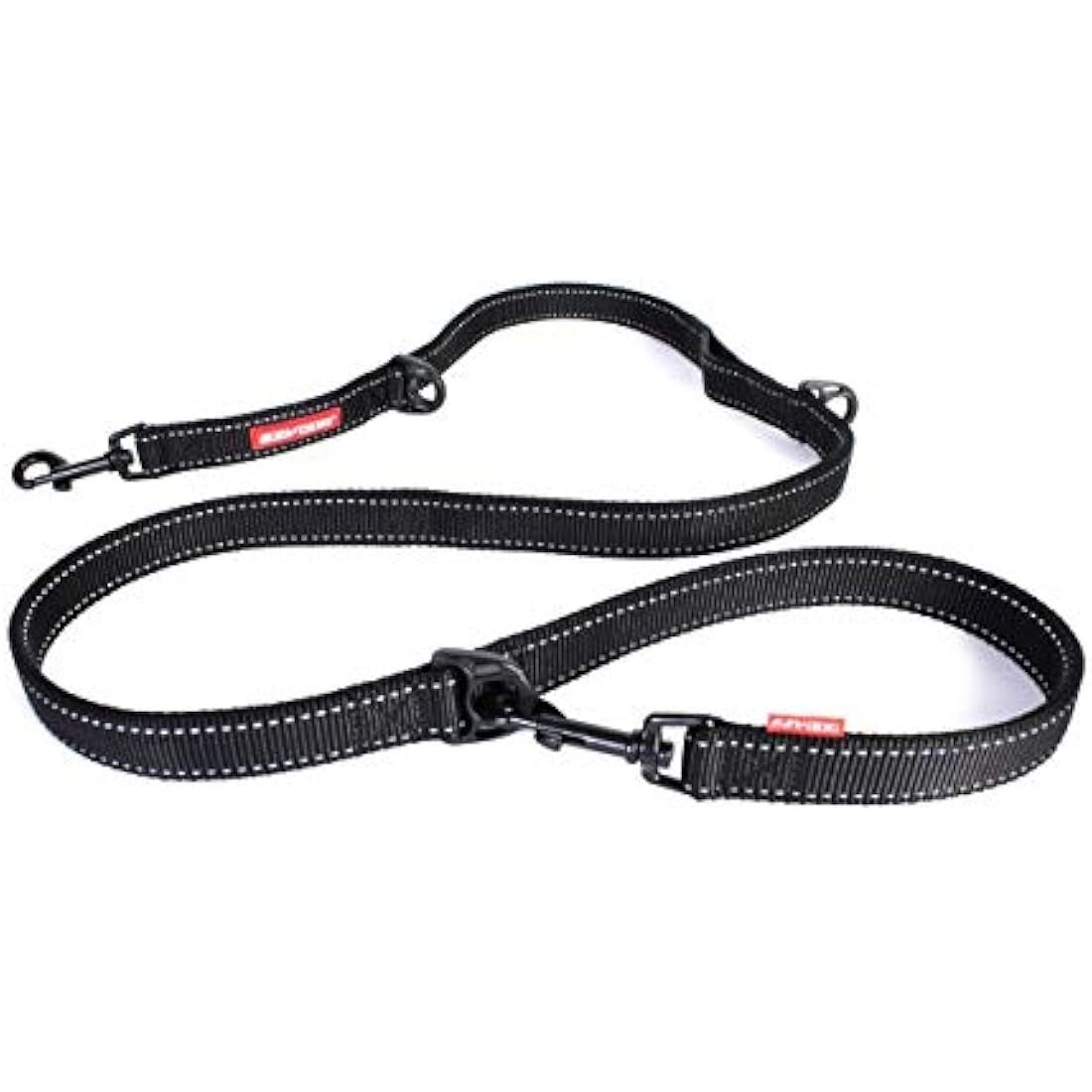 EzyDog Vario 6 Multi-Function Dog Lead – Durable 6ft Leash, Black
