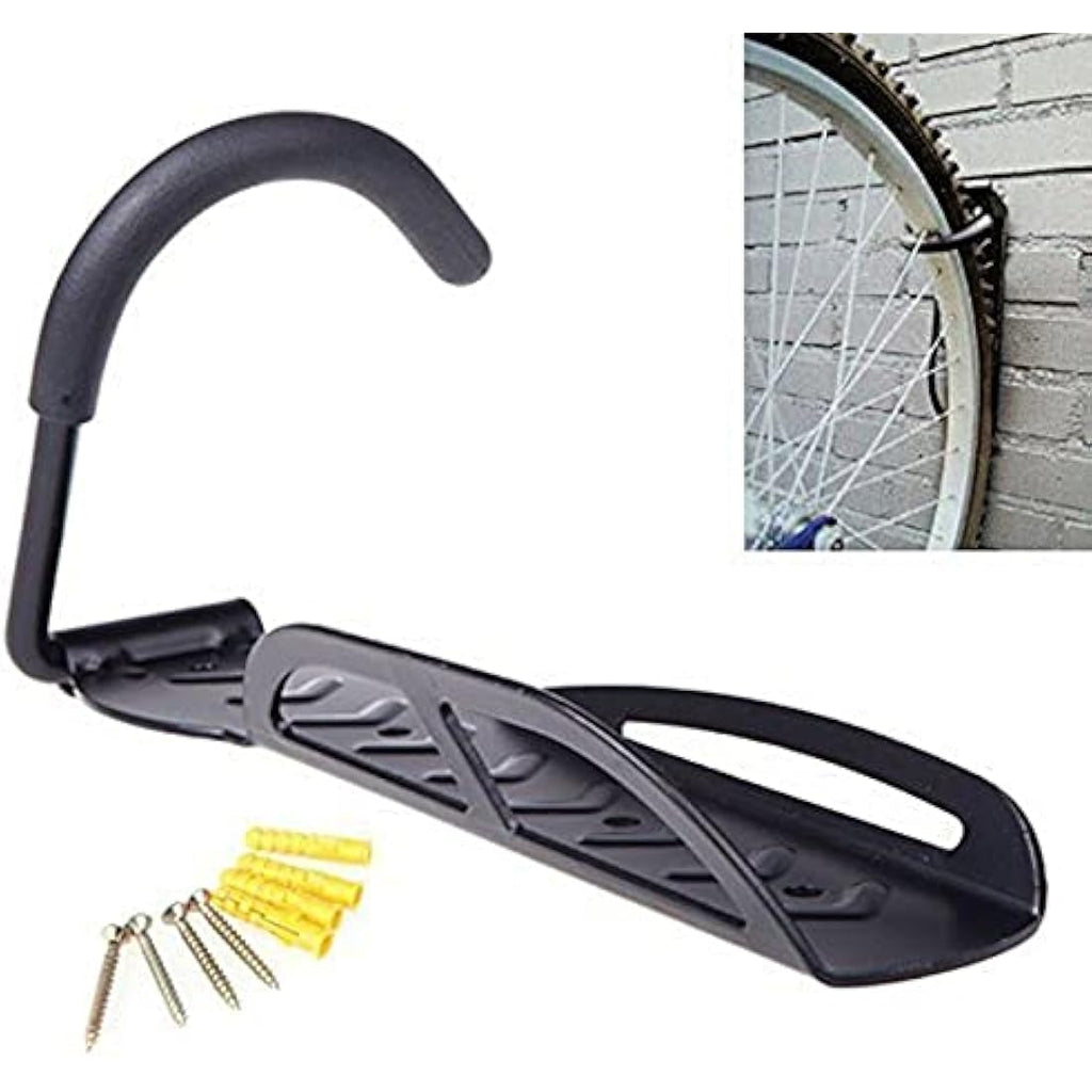 Bicycle Wall Mount Hanger – 2 Pack Steel Bike Storage Rack