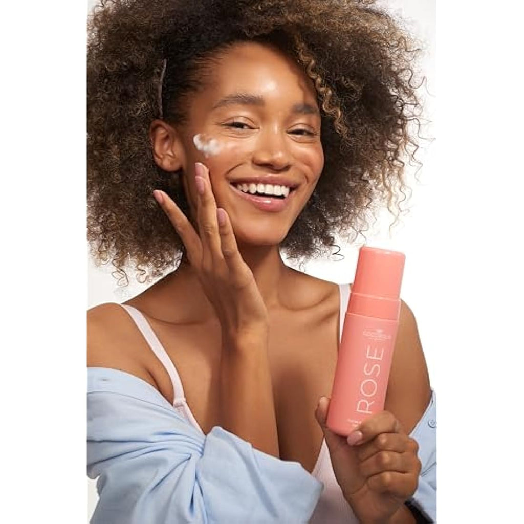 COCOSOLIS Rose Face Foam – Hydrating Hyaluronic Acid Pore Cleanser