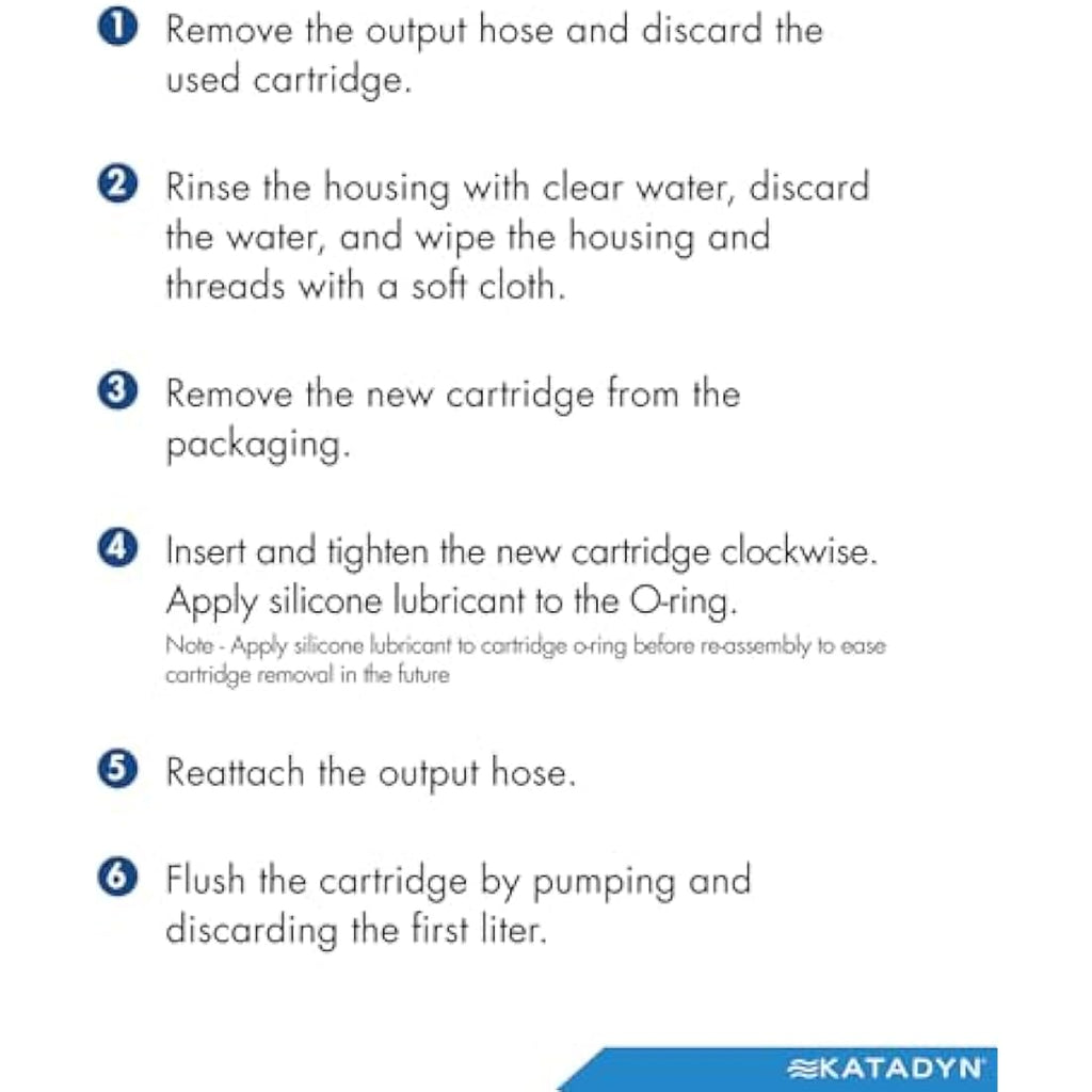 Katadyn Hiker Replacement Water Filter Cartridge – White Outdoor Gear